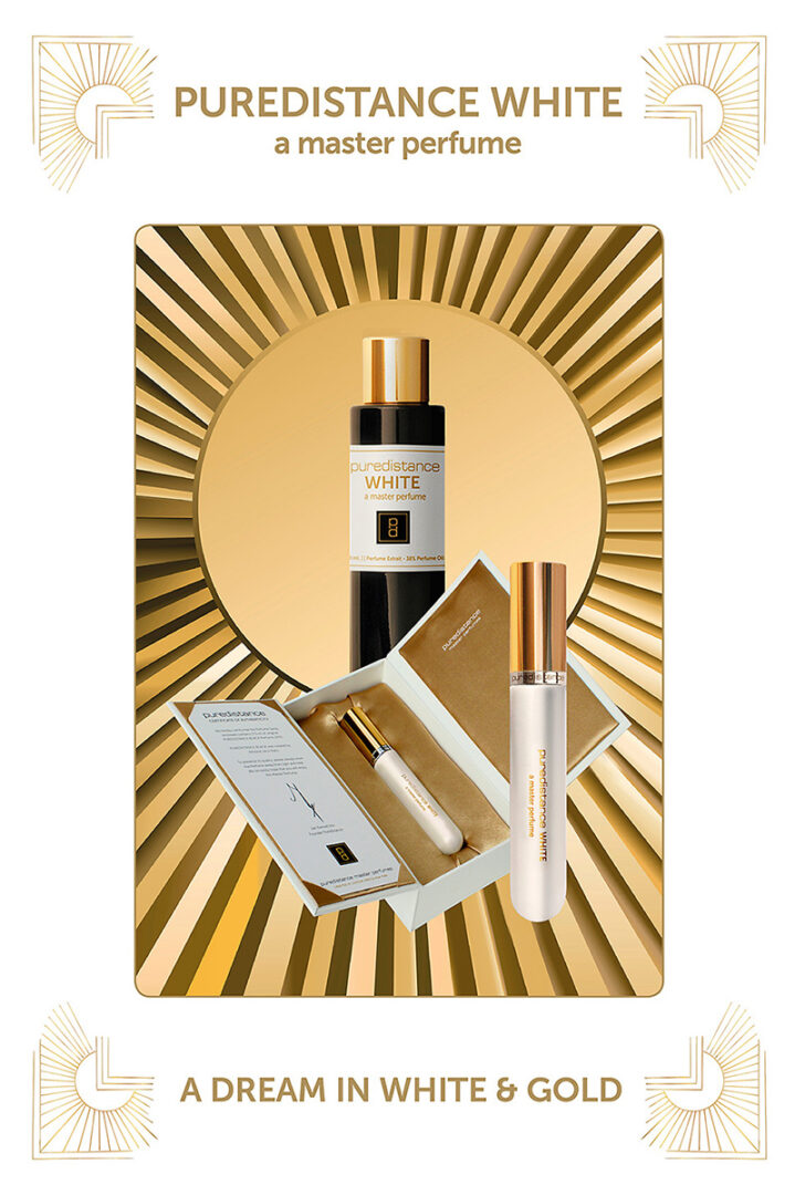Puredistance White Perfume a dream in white and gold