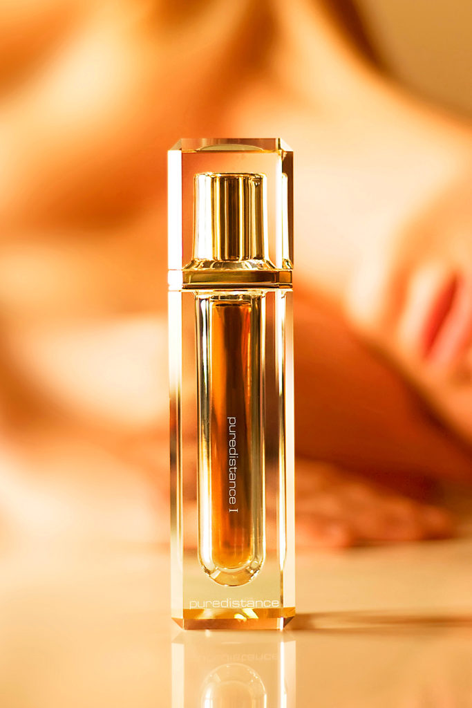 Rare limited edition crystal Puredistance Perfume Column made by Swarovski