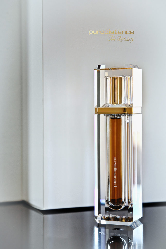 Puredistance Crystal Perfume Column made from Swarovski Crystal
