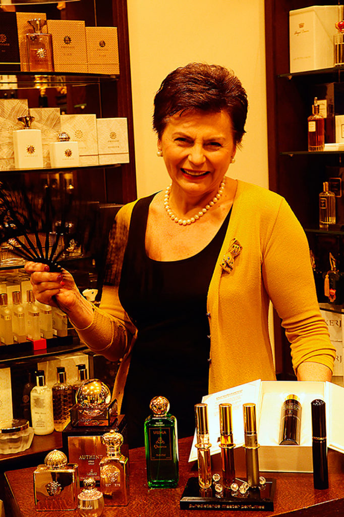 Puredistance VIP event in Quality Missala Perfumery in Warsaw with Stanislawa Missala