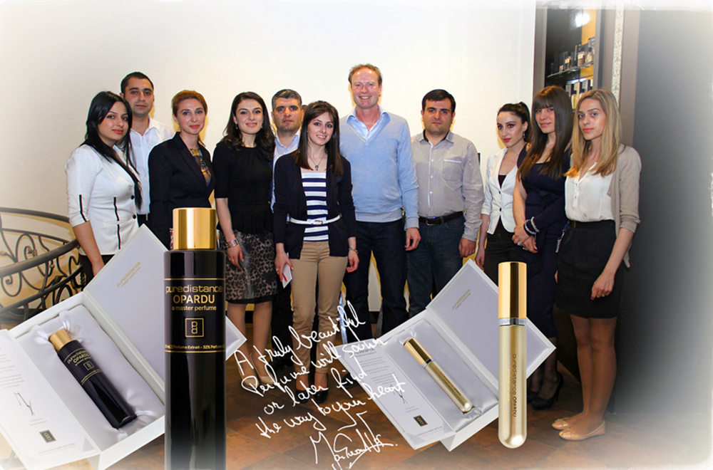 Puredistance in Perfumery Hermitage in Yerevan, Armenia