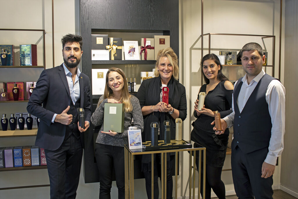 The team of Home of Scents in Nişantaşı