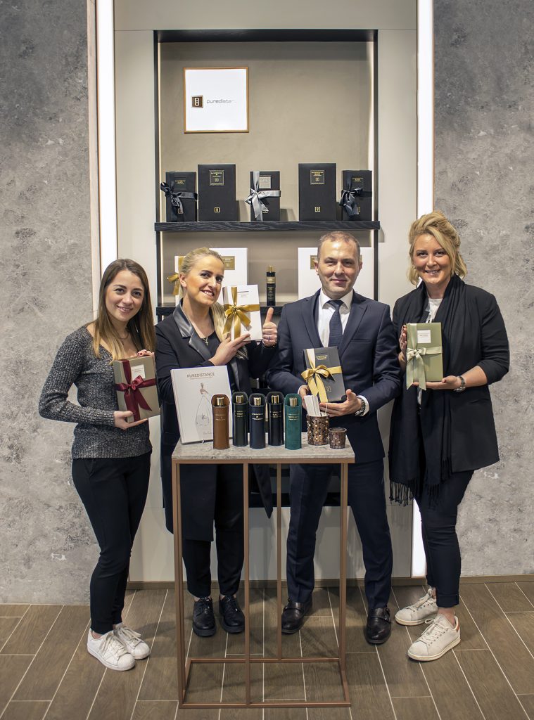 The team of Home of Scents at the Mall of İstanbul