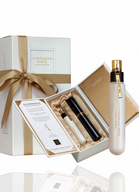 puredistance white 17.5ml perfume giftbox